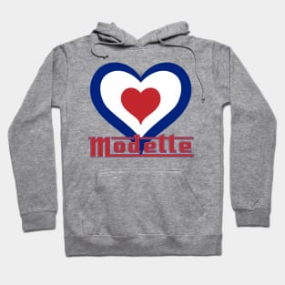 Modette heart shape Roundel Mod life Hoodie